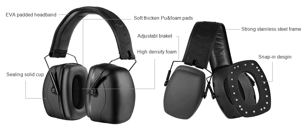 lightweight ear defenders